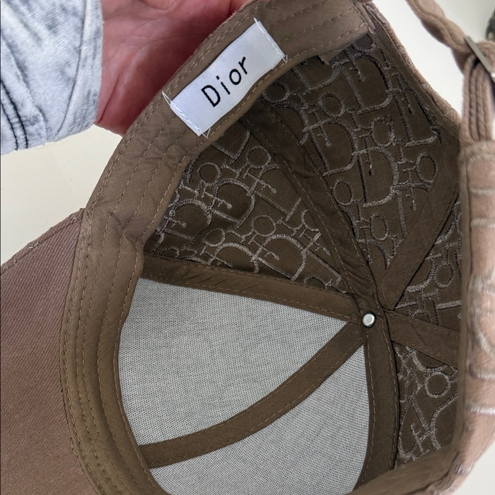 Dior Brown Monogram Hat - Picture 5 of 5